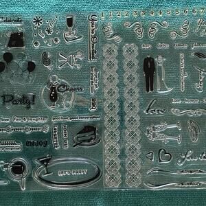 Clear Stamps- Wedding Set